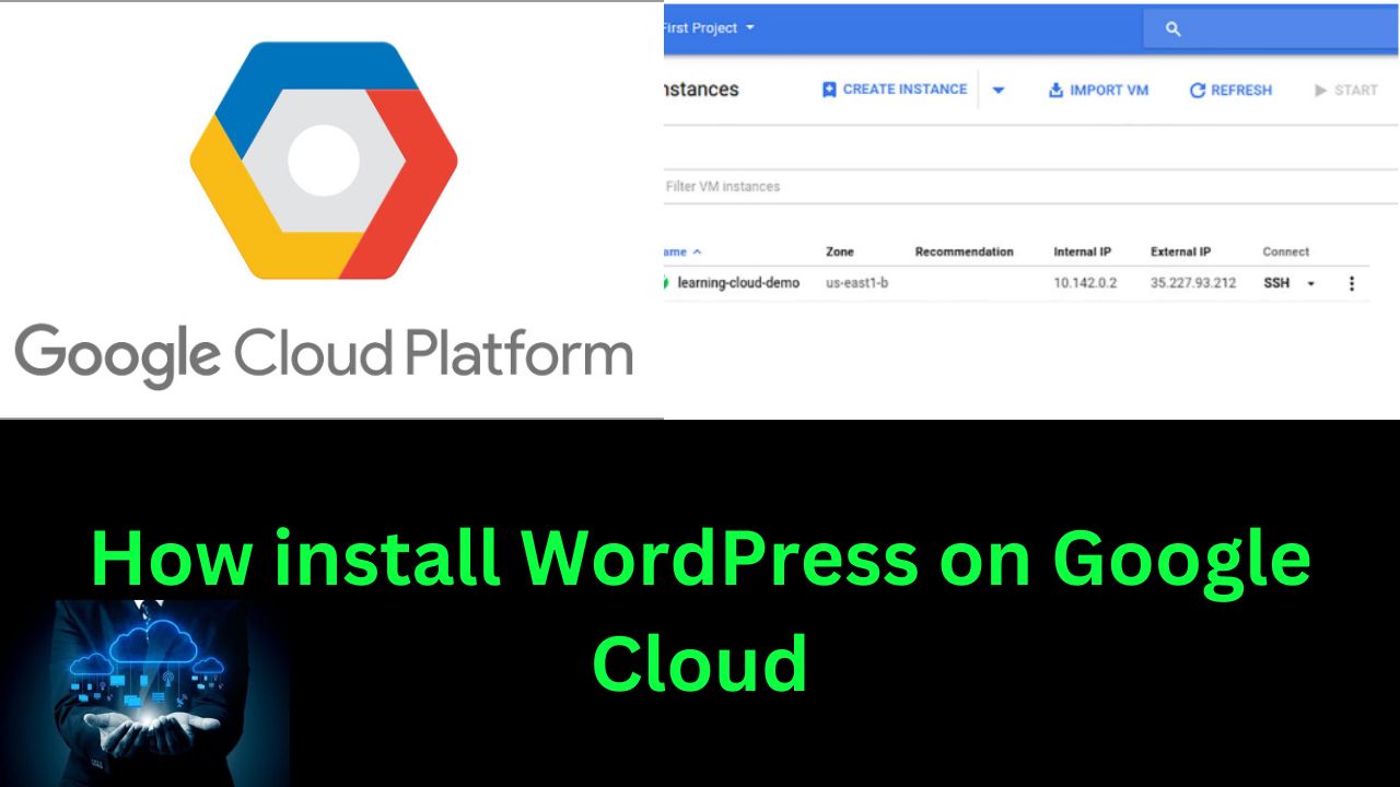 How install WordPress on Google Cloud